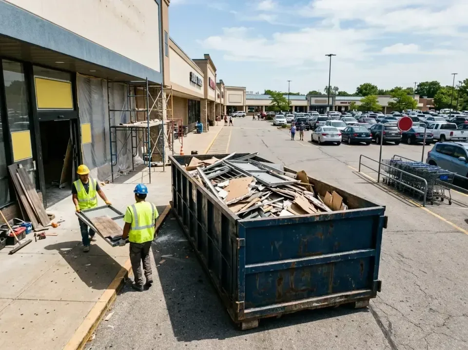 retail-store-renovation-debris-003 — frequently asked questions, Roll-off Dumpster Rentals in Fruitvale, CO